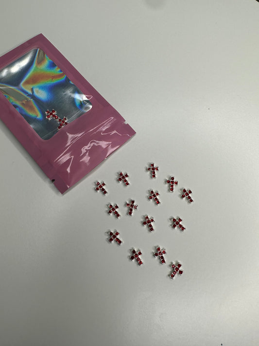 RHINESTONE CROSSES (20 PCS)