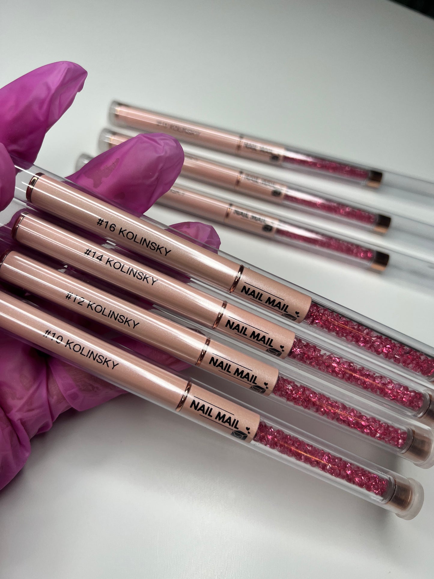 NAIL MAIL Acrylic Brushes